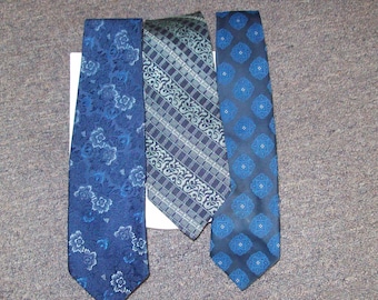 3 Vintage 1970s Ties To the Blues