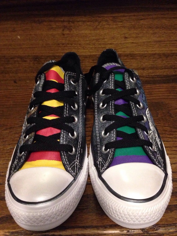 Harry Potter inspired converse shoes