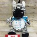 zebra stuffie