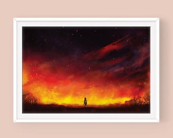 Undertale Genocide Poster: Lost Future, Chara, Undertale Poster, Undertale Genocide Ending, Undertale Fanart