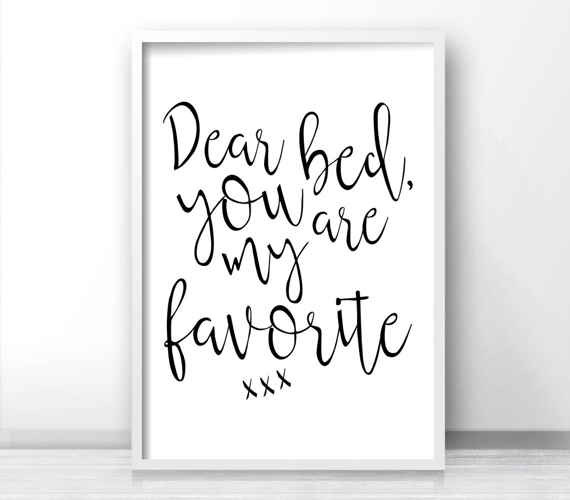 instant download printable art digital download bedroom