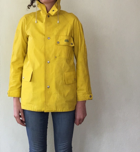 Vintage Yellow Raincoat 67