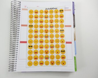 Emoji Planner Stickers l Deco Stickers l Decorative Stickers l Planner Stickers l Functional Decorative Stickers l Emoji Stickers