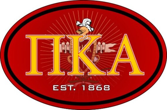 Pi Kappa Alpha Custom Color Decal