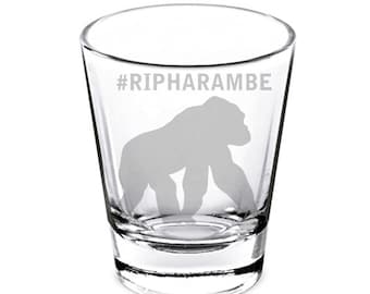 Harambe Shot Glass