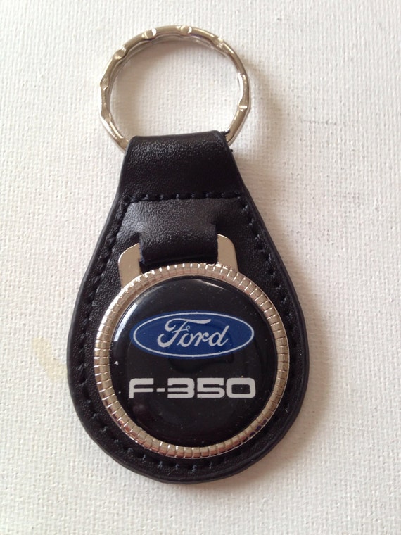 Ford F350 Keychain Genuine Leather Ford F350 Key Chain