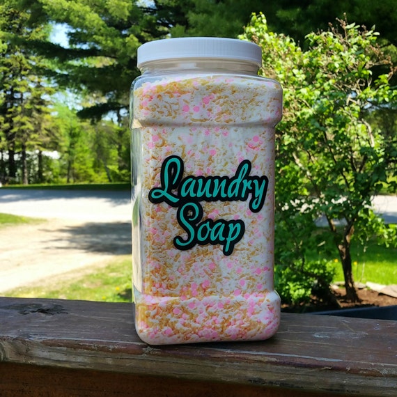 Homemade Laundry Soap Container