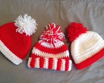 Where's Waldo Inspired baby Crochet Hat