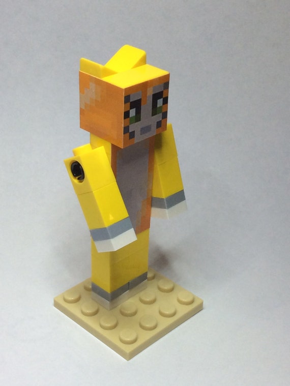 Lego Minecraft Custom Stampy Long Nose A minecraft