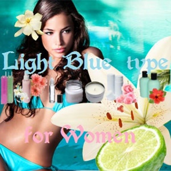 Light Blue type Scented Body Products & Candles Shower