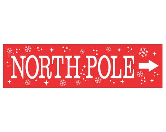 North pole stencil | Etsy