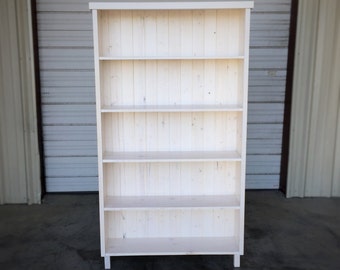 Bookshelf - Handmade Bookcase - Living Room Bookcase - Bedroom Bookcase - Wood Bookshelf