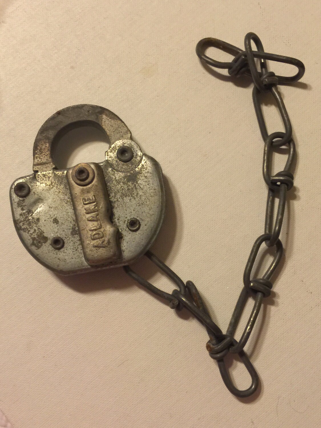 Vintage Railroad Switch Lock