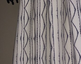 Window curtains, drapery curtain panels, valance. Custom widths and lengths available with message.