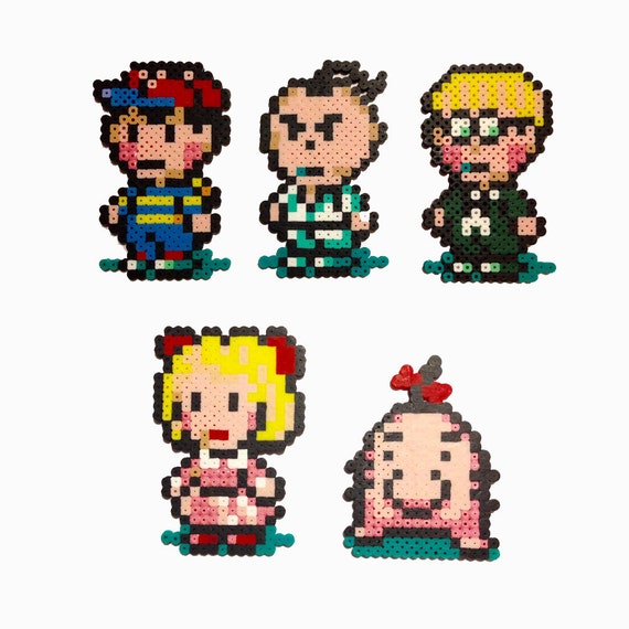 Individual Earthbound Character Pixel Art by PixelizedCreations