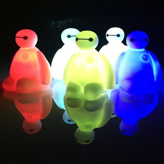 Baymax Big Hero Night Light Kids Bedroom Perfect by MapeyLight