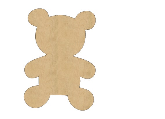 teddy bear shape