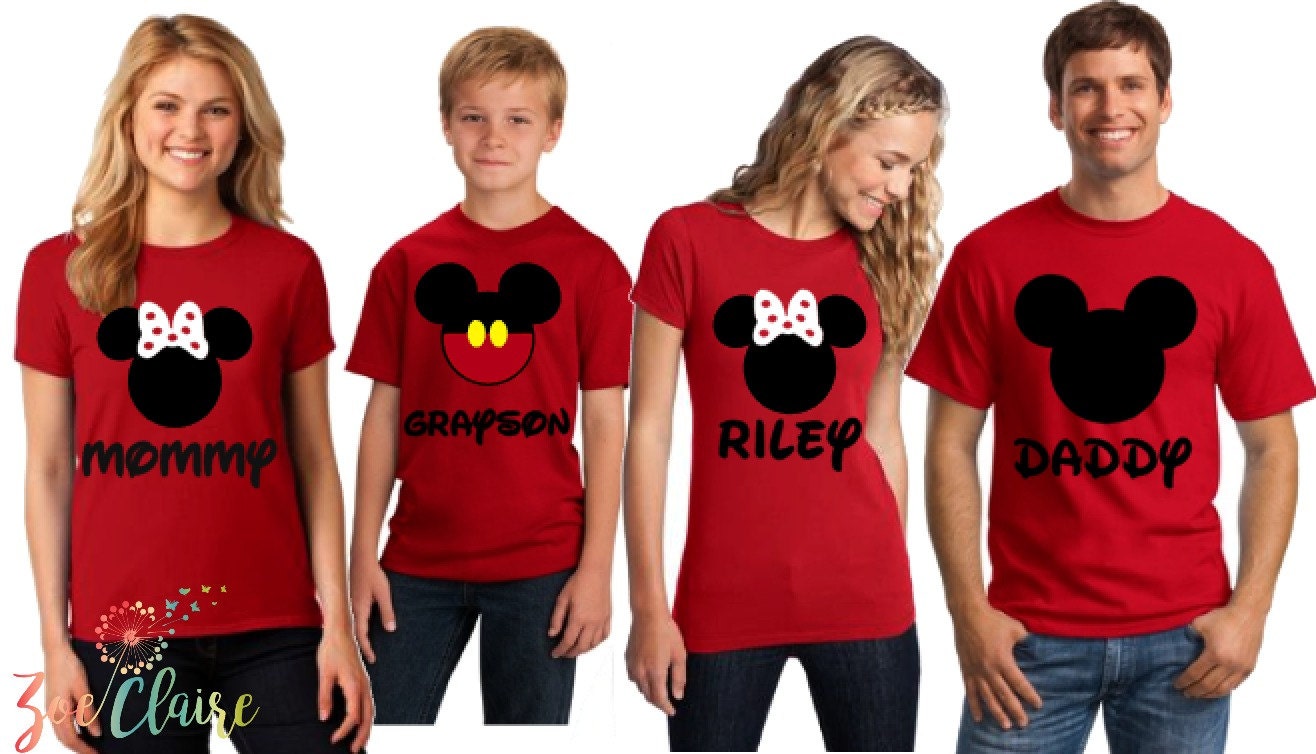 Disney Family Shirts Family Disney Shirts Matching Shirts