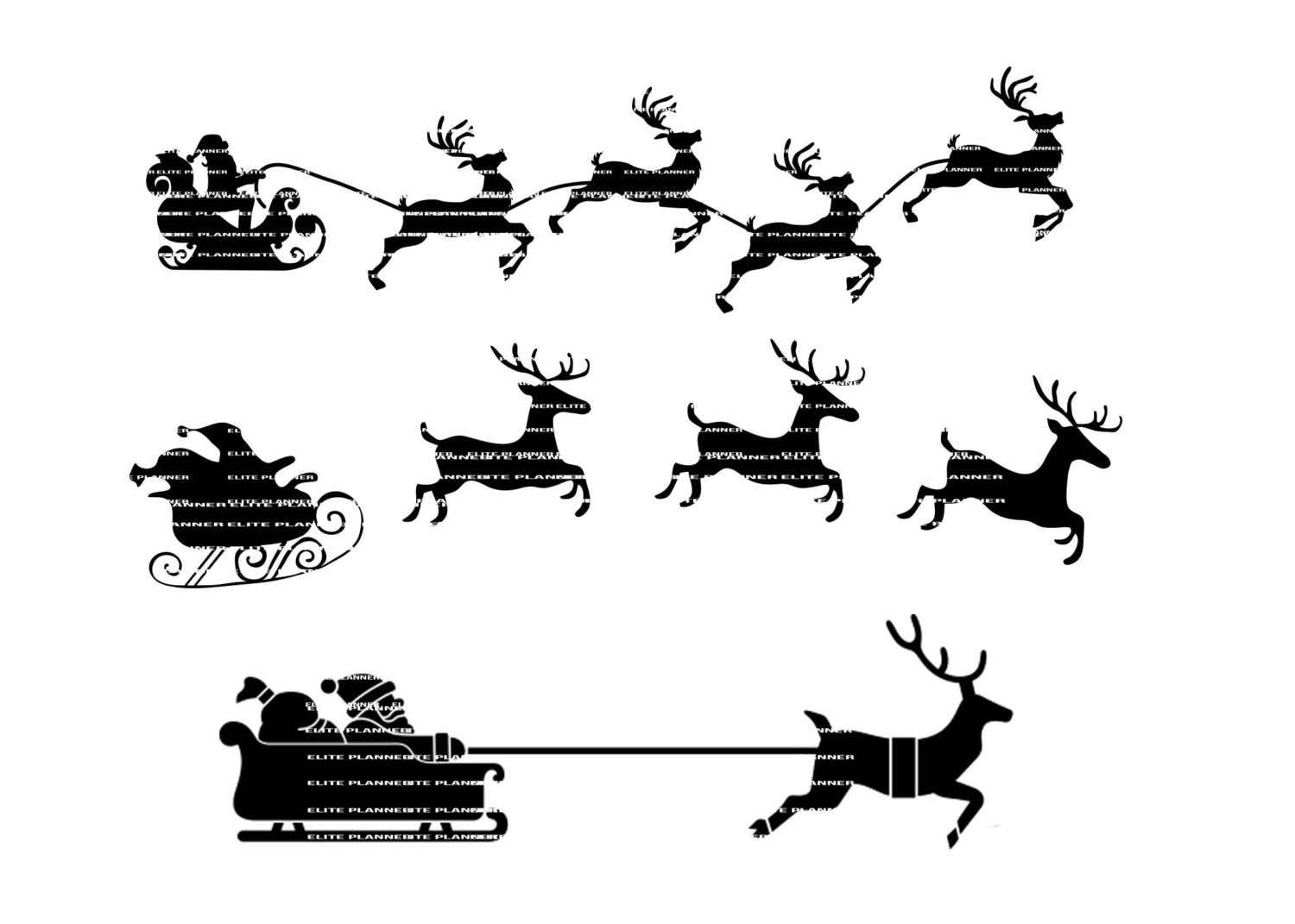 Download Free Svg Beautiful Deer Christmas Svg File For Cricut