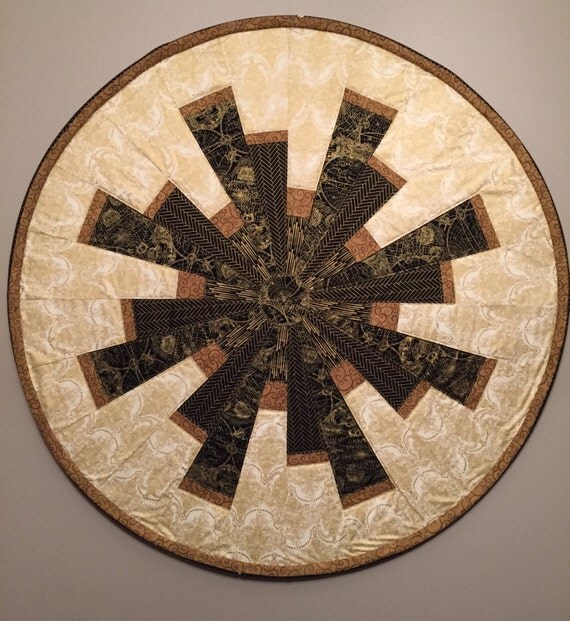 Items similar to Quilted Wall Art on Etsy Hangings modernen streifenmuster