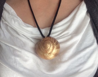 Ursula Style Snail Shell Necklace