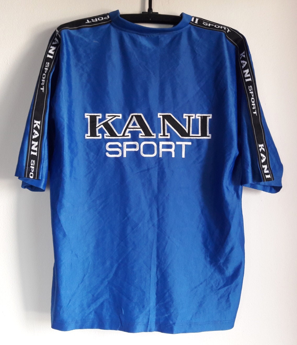 Vintage Karl Kani Sports Jersey Hip Hop Rap Sewn Swag Patch