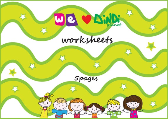 Printable Worksheets for Kids Kid Coloring Pages by DindiPlanet