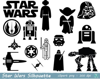 Star wars clip art | Etsy