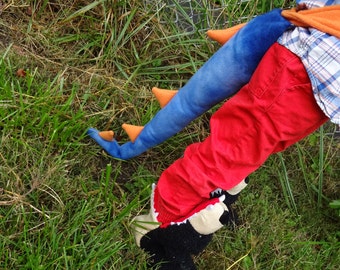 DRAGON/DINOSAUR TAIL Perfect for Halloween Or Dress Up Time Ready to Ship! by HuggableEarth