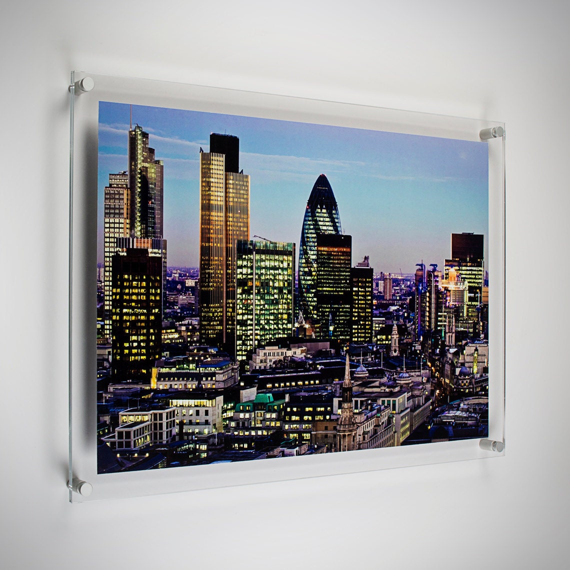 Acrylic Perspex Wall Mounted Photo Frame Premium acrylic