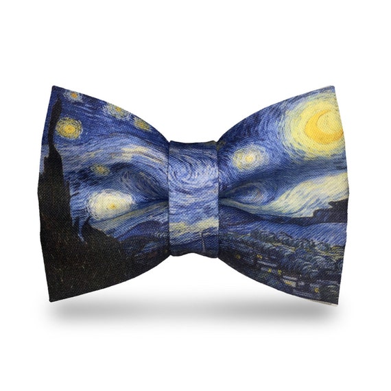Starry night Bow-tie by BirtiesBowties on Etsy