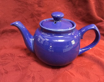 Items similar to W.S. George Palestine Ohio Pink Teapot ceramic on Etsy