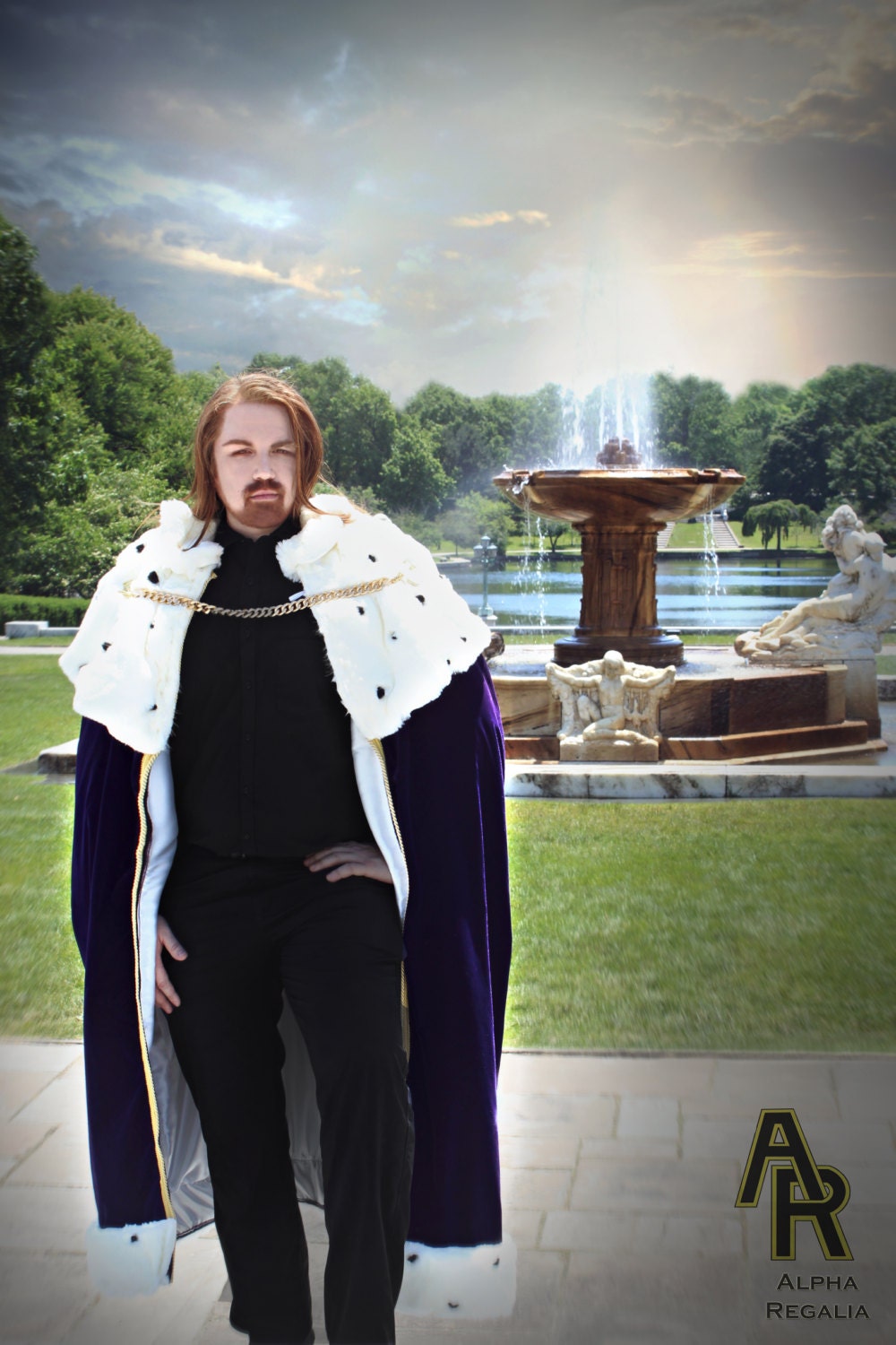 Purple King's Cloak King's Cape Royal Cape Royal