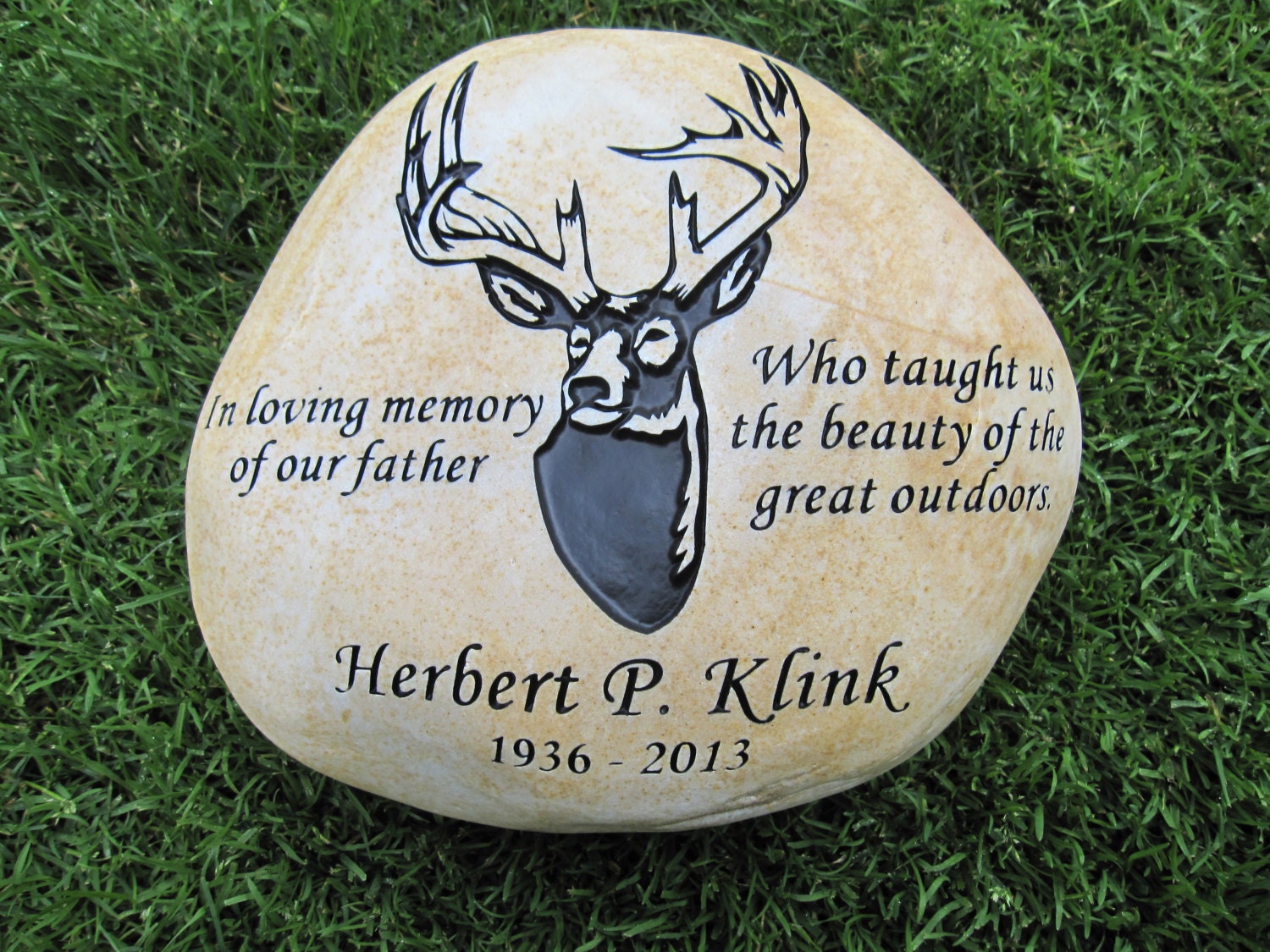 Custom Engraved River Rocks Engraved Stones for by EarthEngraving