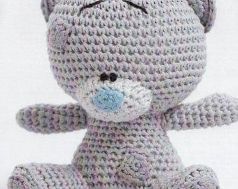 Cute Character Teddy Bear Crochet Pattern only Natura Just cotton Yarn