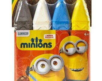 Crayola 4ct Sidewalk Chalk-Minions