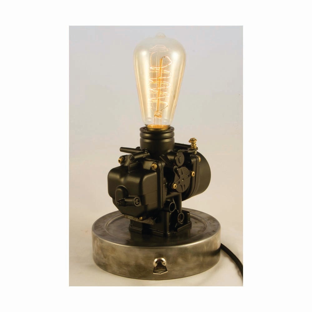 Carburetor Lamp by PhoenixSeasideDesign on Etsy