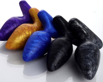 Pearlescent Plug-B Anal Butt Plug Beginner or Experienced | Silicone Anal Sex Toy | Kinky Gift