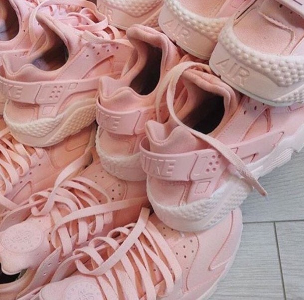 baby pink huaraches