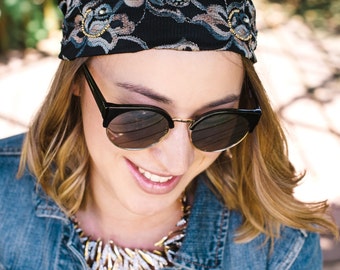 Headbands for Women, Fashion Headbands, Turban Headband, Hair Accessory, Hair Accessories, Hand Beaded Women's Headbands, Headbands,--Elan