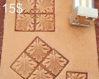 Tools for leather crafts. Stamp #61