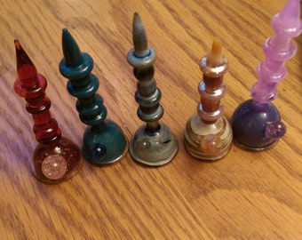 Color Glass Perfume/essential oil dabbers