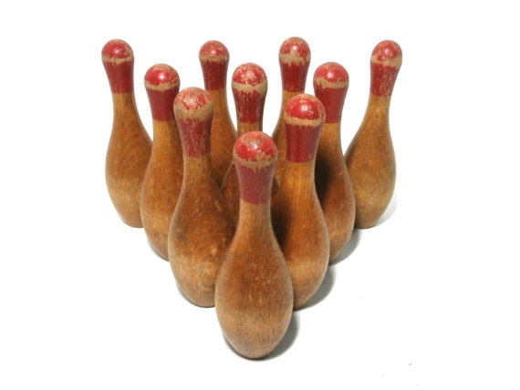 set of bowling woods