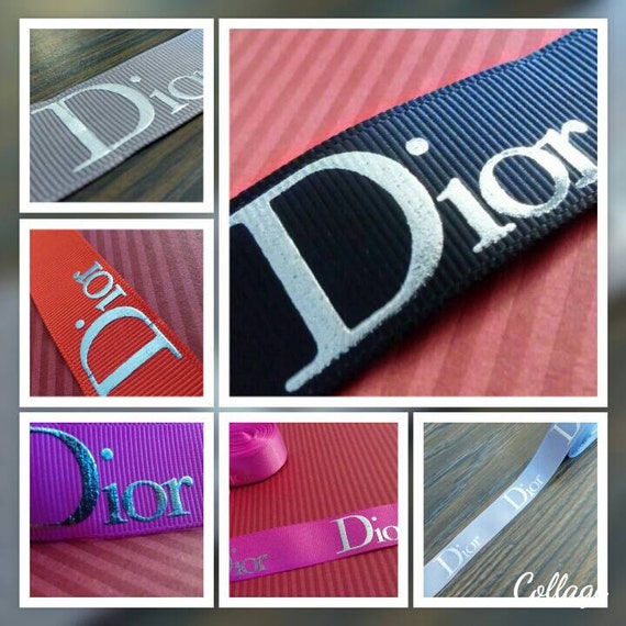 Dior ribbon by the yard by AUDILOVESETSY on Etsy