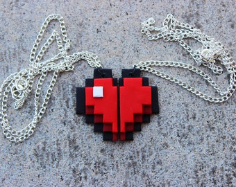 Minecraft necklace  Etsy