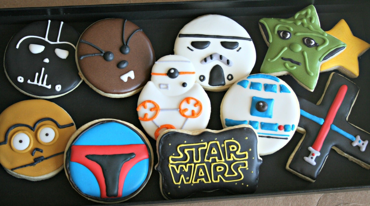 Star Wars CookiesStar Wars Decorated Sugar Cookies