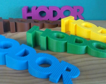 Free US Shipping - Various Colors HODORstop Game of Thrones HODOR Door Stop