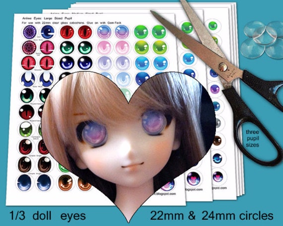 anime doll eyes