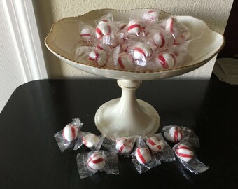 Lenox Vintage French Perle White Pedestal Dish