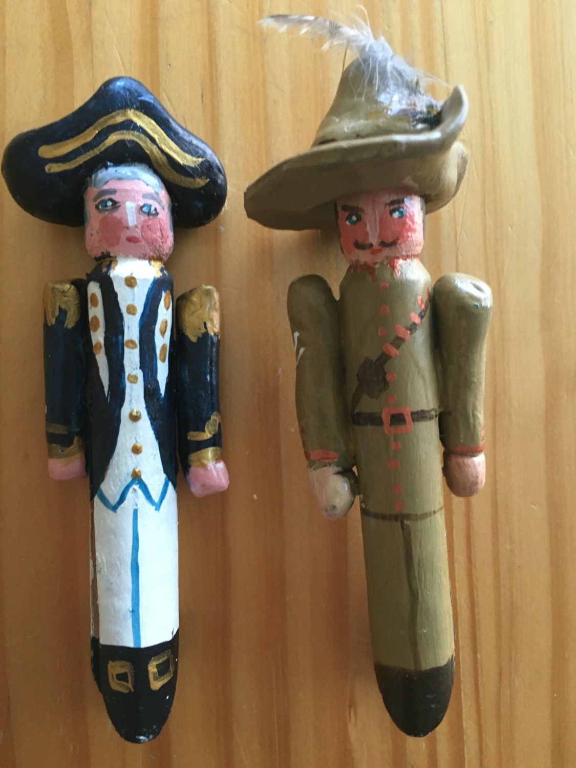 vintage peg dolls